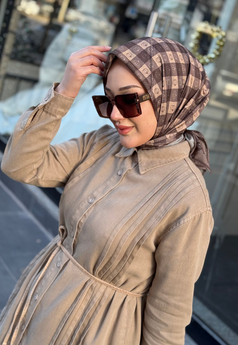 Vizon Monogram Eşarp