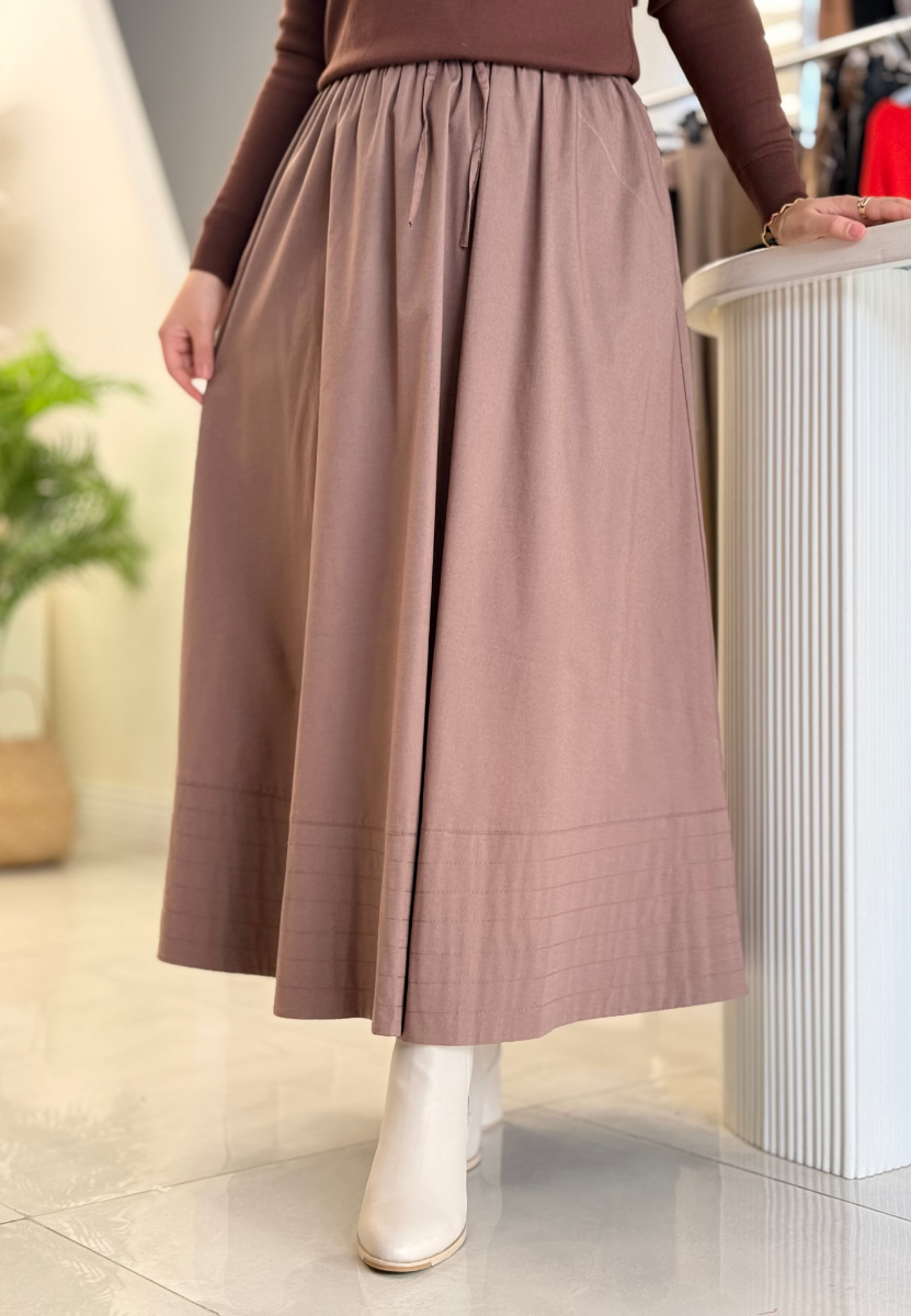 Vizon  New Poplin Etek
