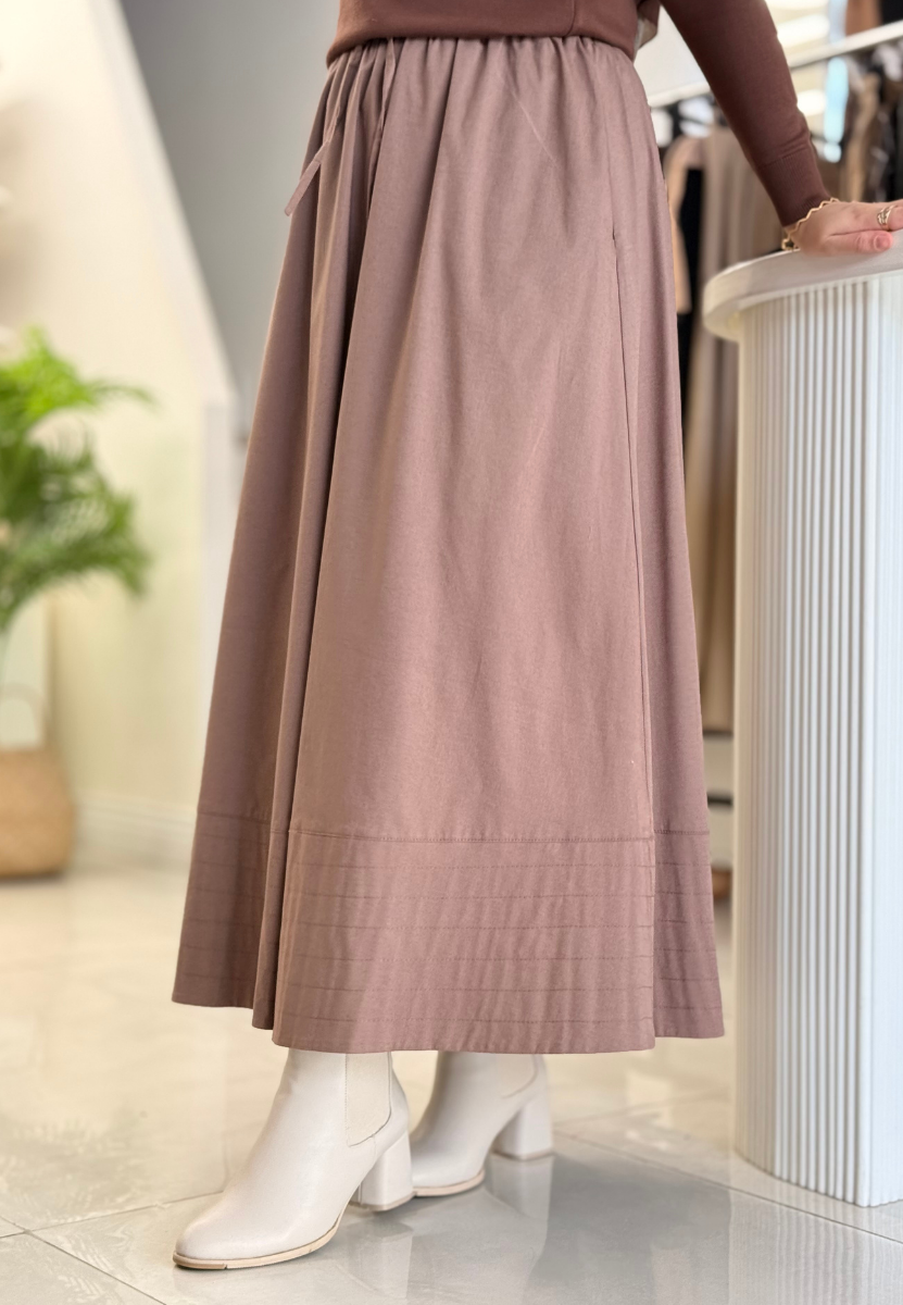Vizon  New Poplin Etek