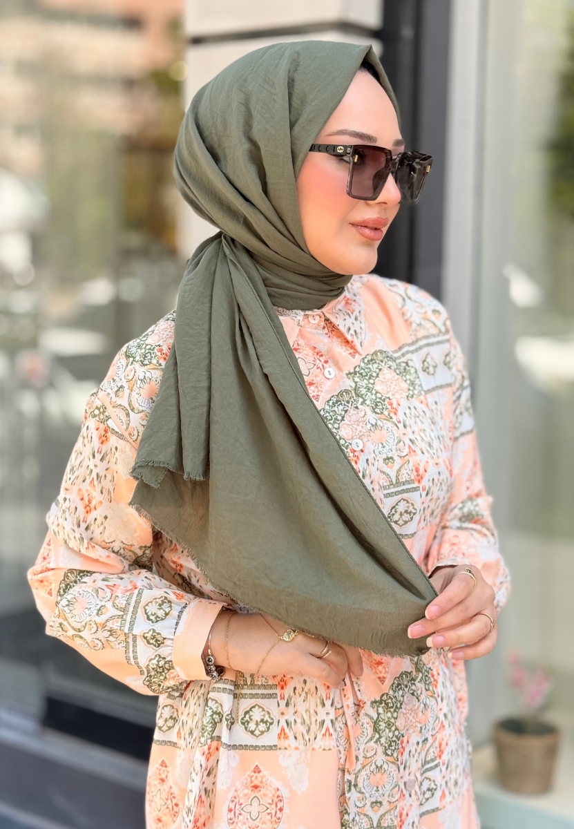 Yaprak Soft Bambu Şal 