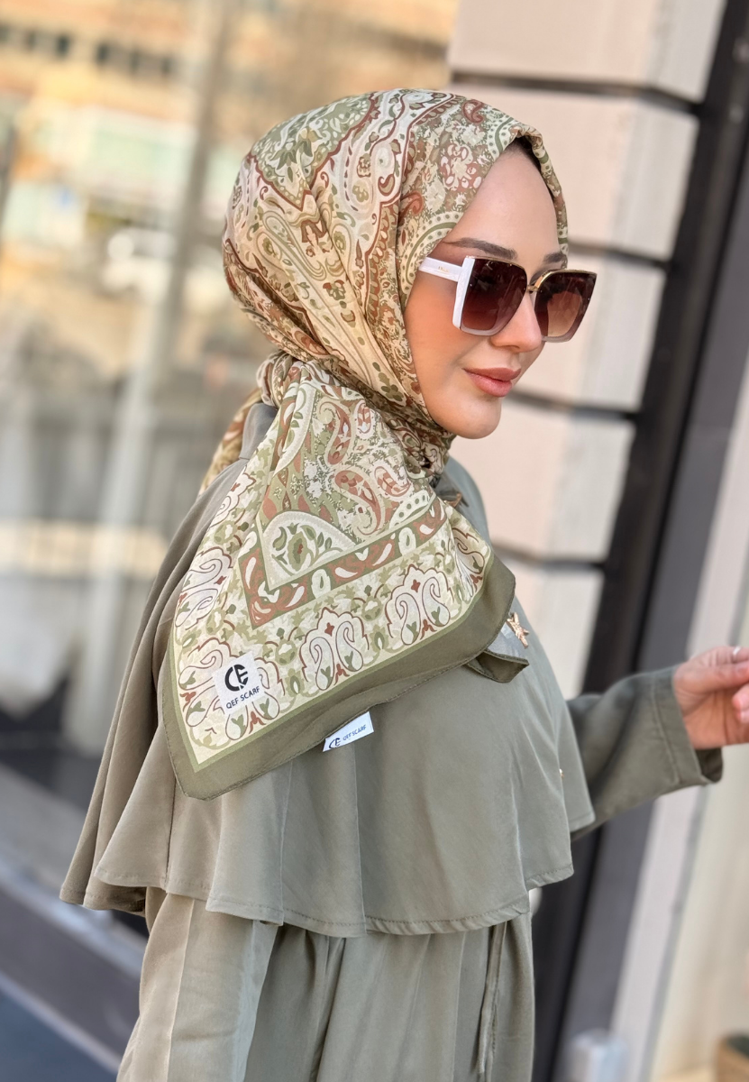 Yeşil Cupra Prive Şal