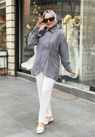 Antrasit Cross Tunik