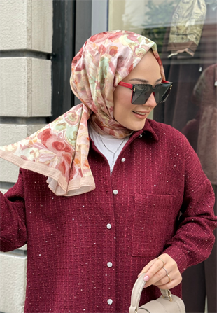 Astra Gül Kurusu Floş Viscon Şal