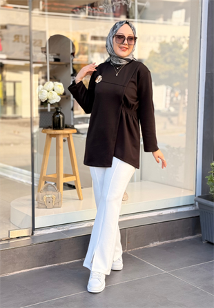 Başak Siyah Sweat 