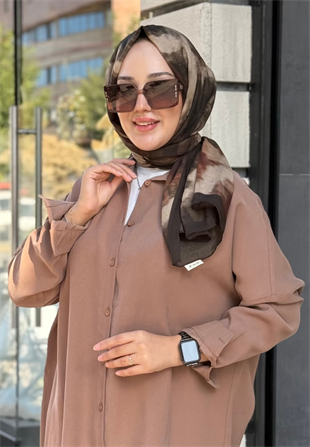 Batik Kahve Rami Şal