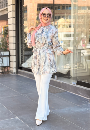 Somon Ebru Gömlek