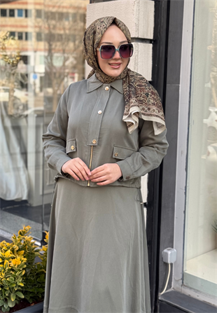Çağla Melda Etekli Takım