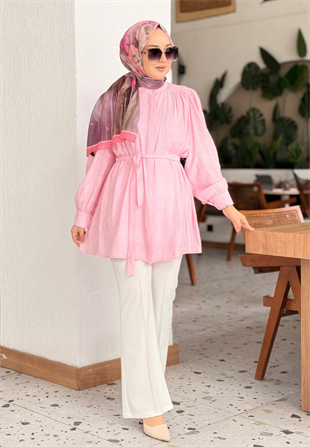 Defne Pembe Gömlek