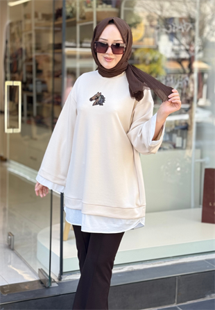 Ekru Horse Sweat