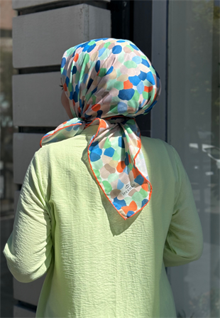 Elma Bubble Soft Eşarp