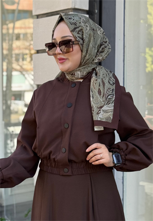 Elora Desen Askeri Haki Şal