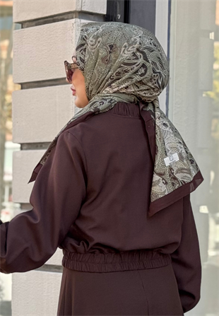 Elora Desen Askeri Haki Şal