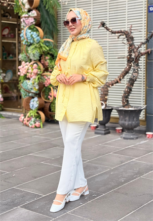 Elsa Sarı Gömlek