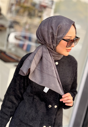 Gri Lavia Şal 