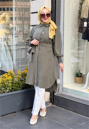 Haki Lovely Tunik