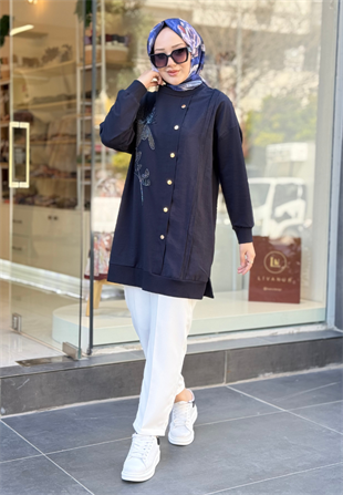 Lacivert Arya Sweat