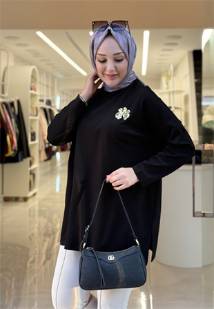 Lacivert Vega Tunik