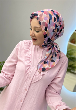Leylak Bubble Soft Eşarp