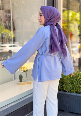 Lila Basic Sweat