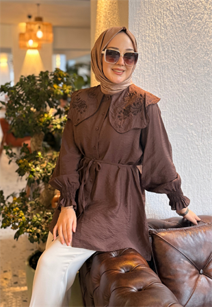 Manolya Acı Kahve Gömlek