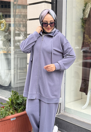 Mavi Pırıltı Modal Takım