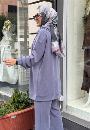 Mavi Pırıltı Modal Takım