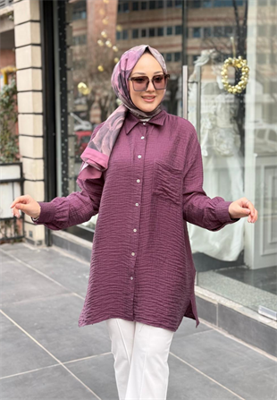 Mürdüm Ceylin Gömlek