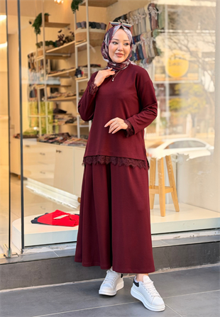 Pelin Bordo Sweat