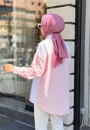 Pembe Color Poplin Gömlek