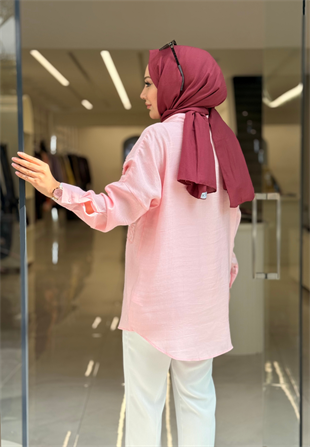 Pembe Esila Gömlek
