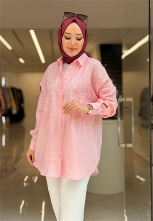 Pembe Esila Gömlek