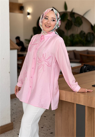 Pembe Mercan Gömlek