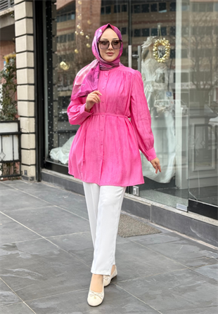 Pembe Milenyum Gömlek