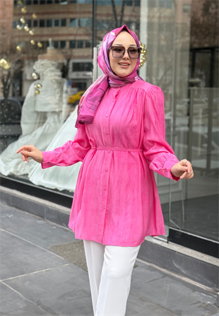 Pembe Milenyum Gömlek