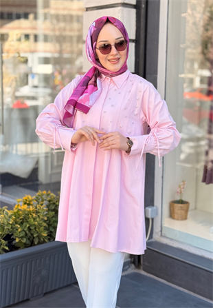 Pembe Perry Gömlek