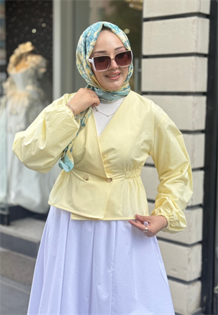 Sarı Doria Gömlek