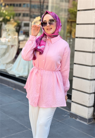 Şeker Pembe Quenn Gömlek