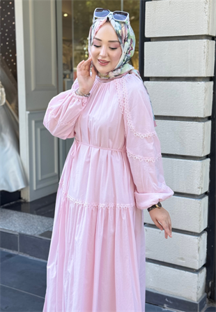 Uçuk Pembe Fresh Elbise