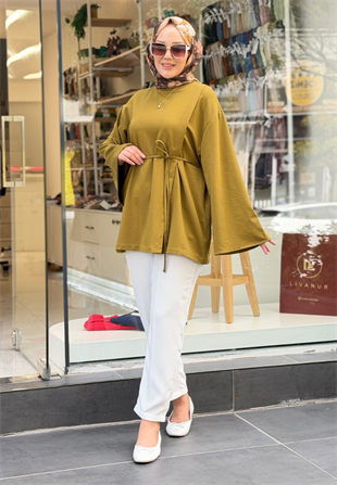 Yağ Yeşili Beren Sweat