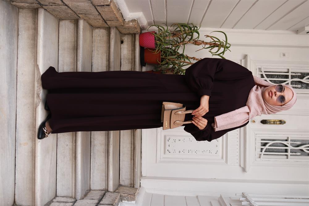 Yandan Büzgülü Robadan Elbise Modeli & Fiyatı - My Moda Line