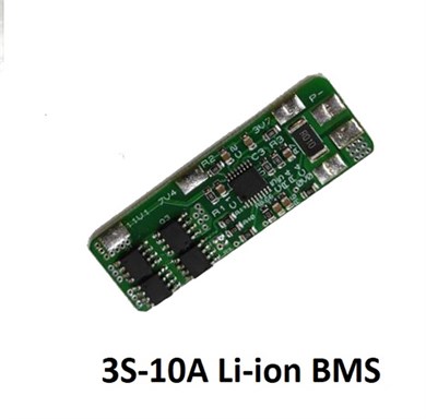 BMS Pil Koruma DevreleriPilbizde3S 10A 11.1v Li-ion Batarya için BMS Pil Koruma Devresi