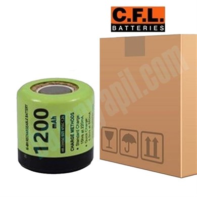 Şarjlı Süpürge PilleriCFL BatteriesC.F.L. 2/3SC 1200mAh Ni-cd Pil