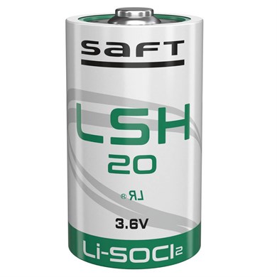 LiSOCL2-LiMNO2 PillerSaft BatteriesSaft LSH20 3.6 Volt D Size Lityum Büyük Boy Pil