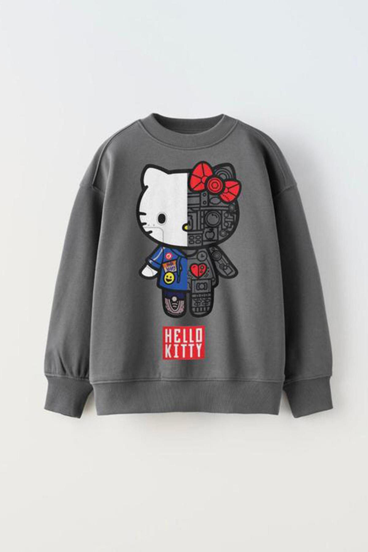3 İplik Hello Kitty Sweatshirt