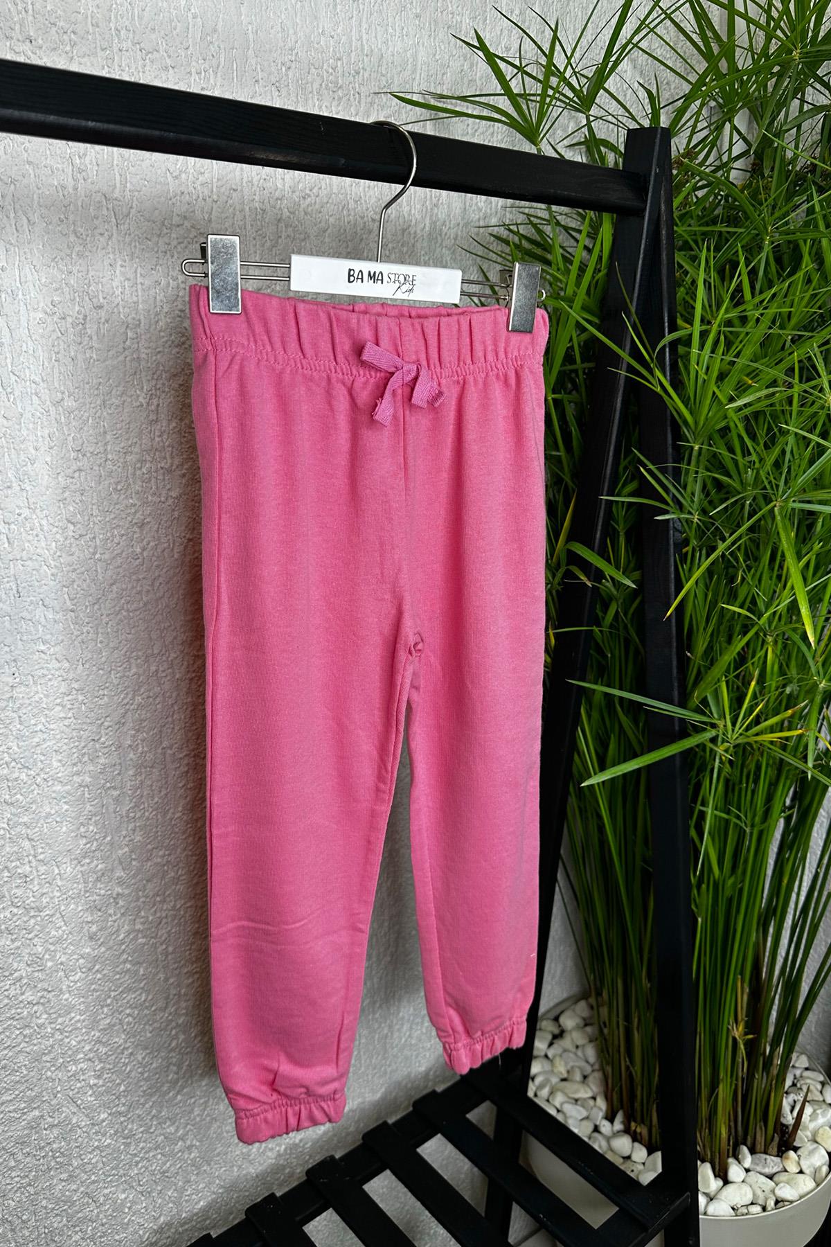 Alt Eşofman Koyu Pembe