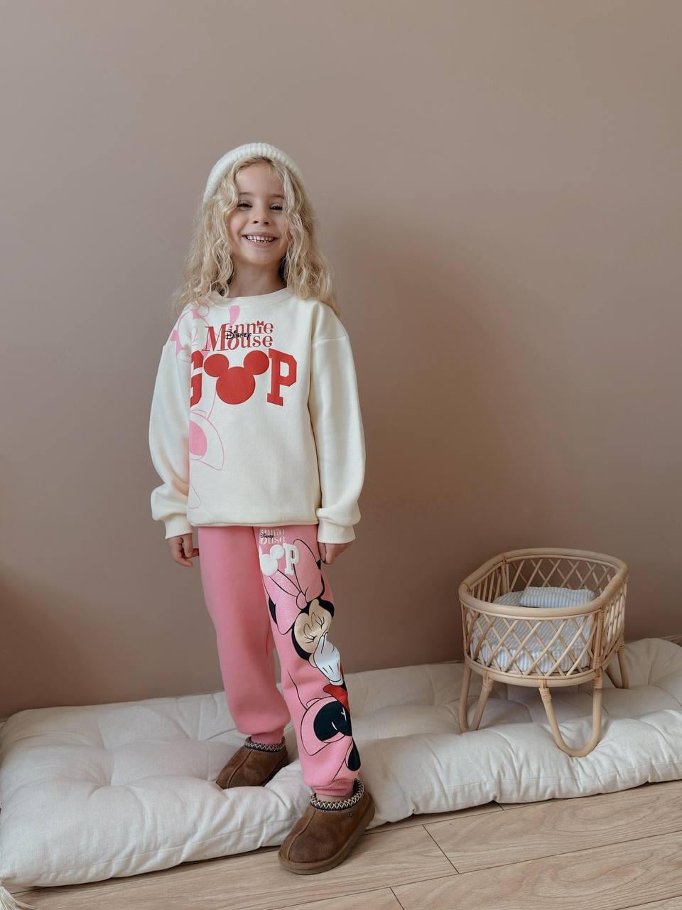 MİNNİE MOUSE ŞARDONLU TAKIM