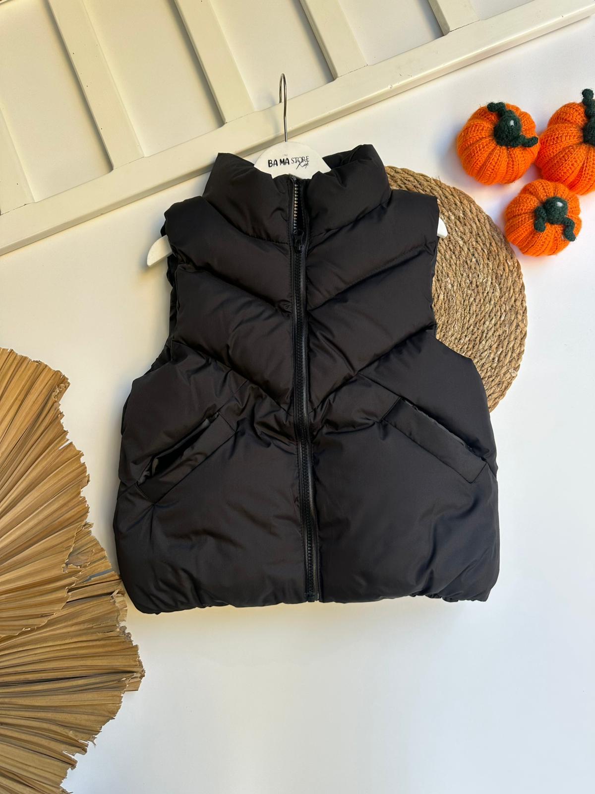 ŞİŞME YELEK SİYAH RENK