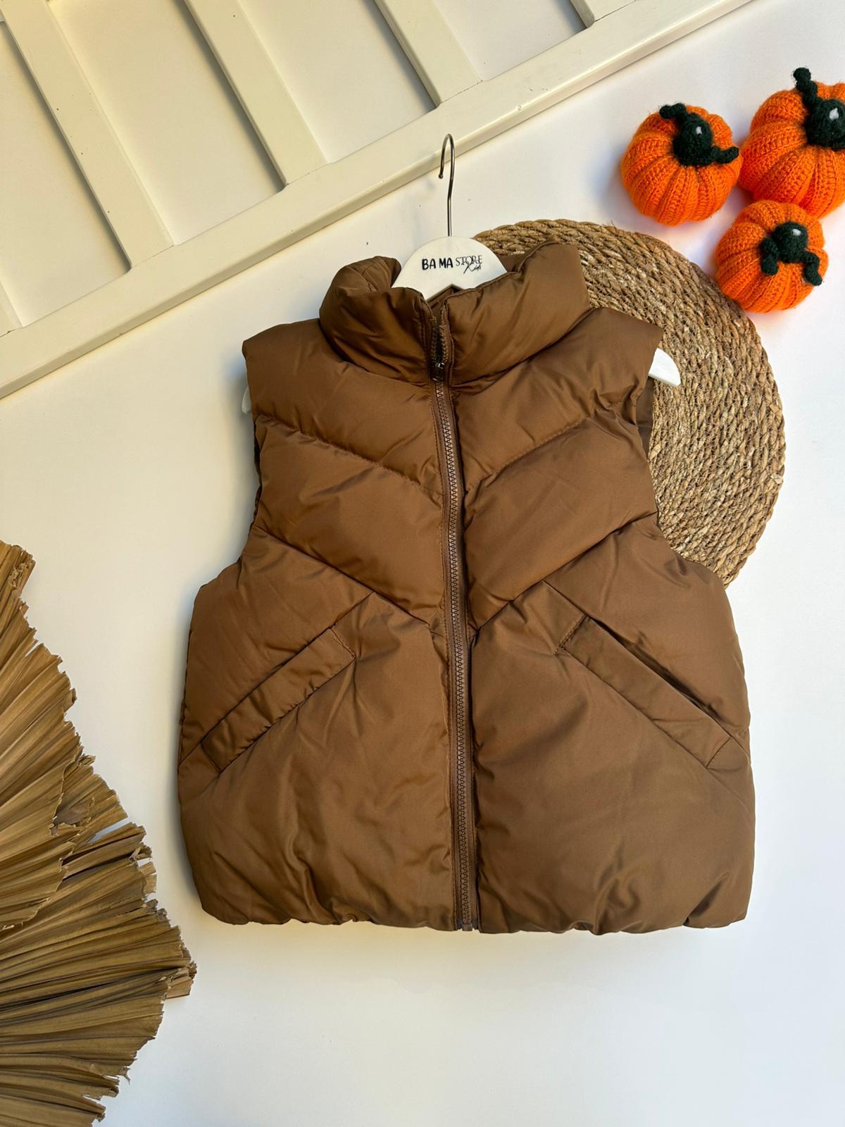 ŞİŞME YELEK TABA RENK