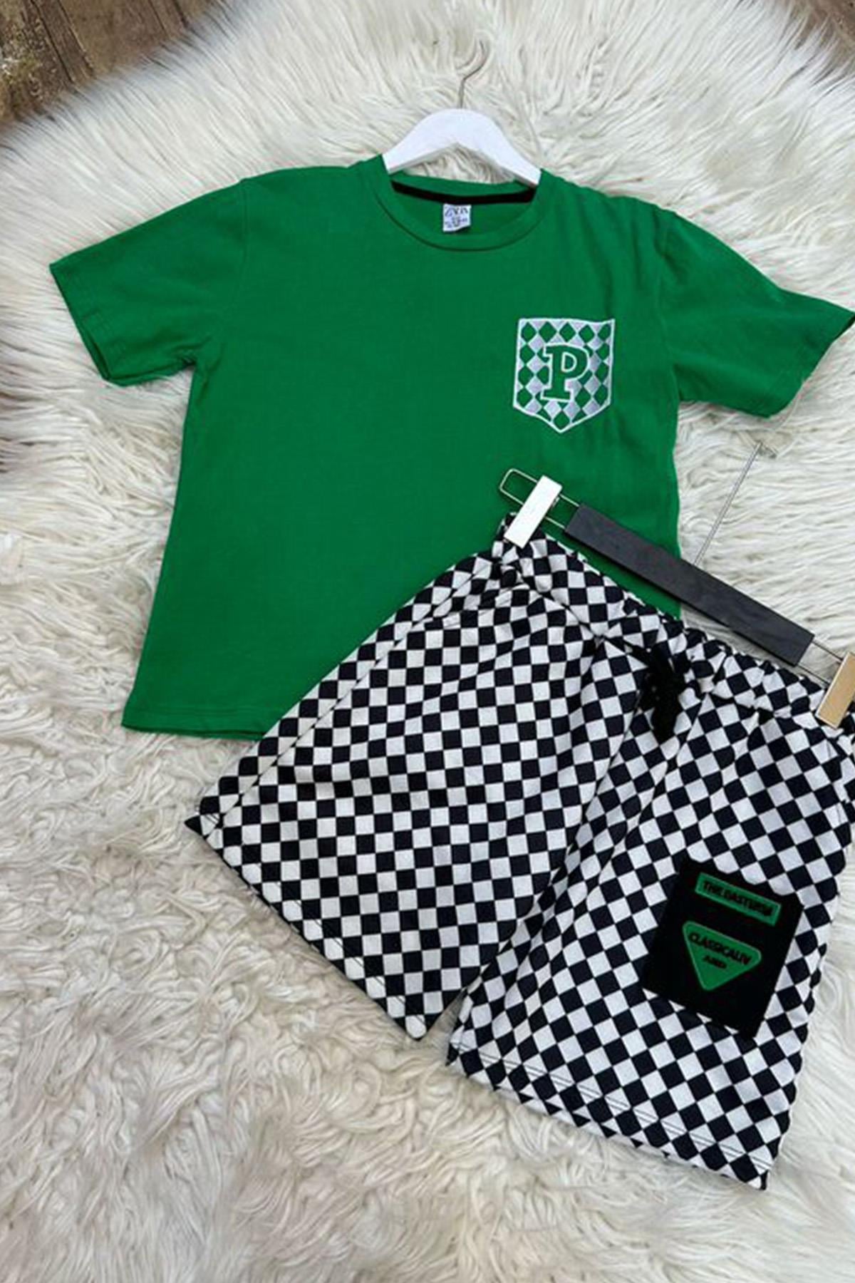 Şortlu Takım Yeşil 