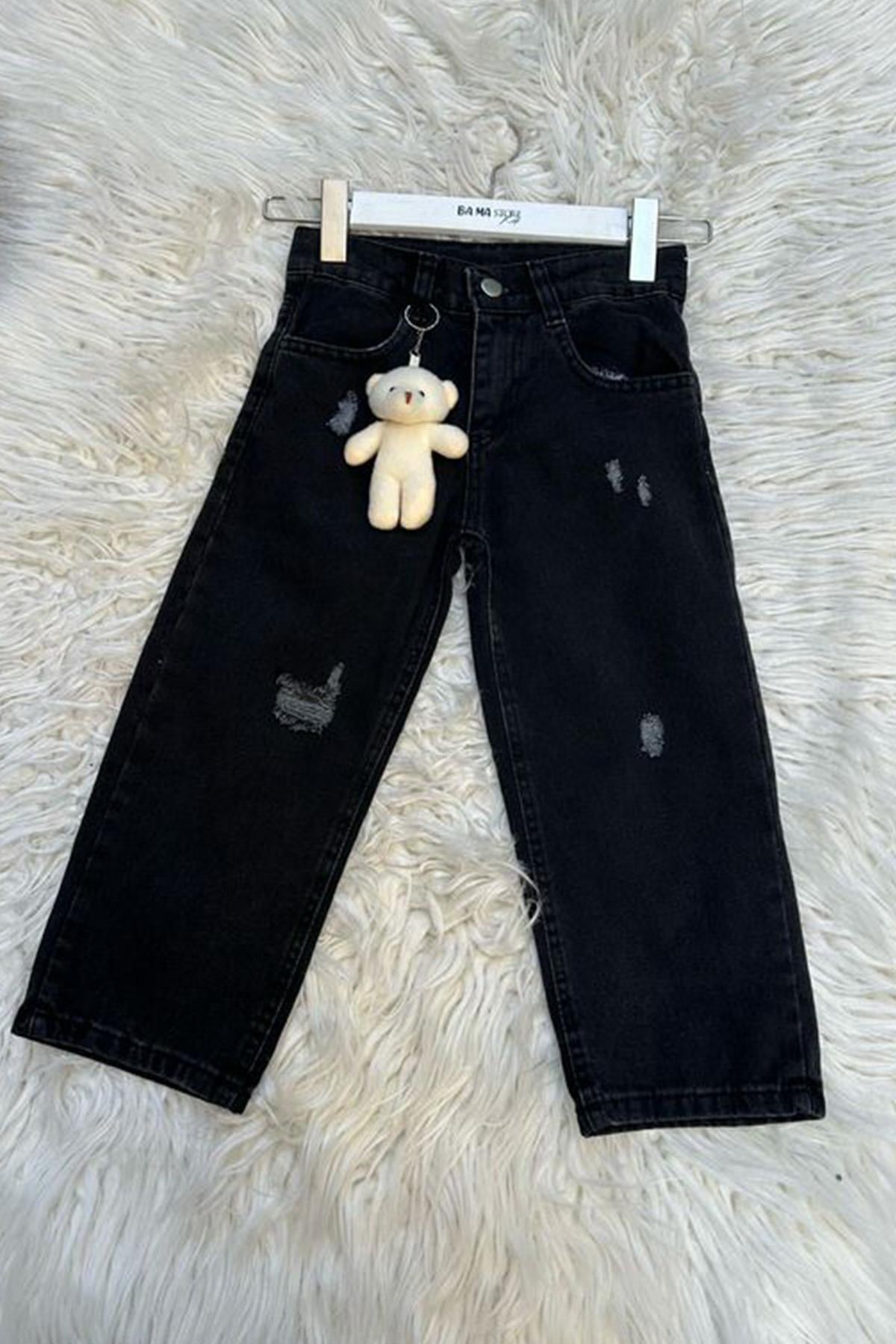 Teddy Kot Pantolon Siyah